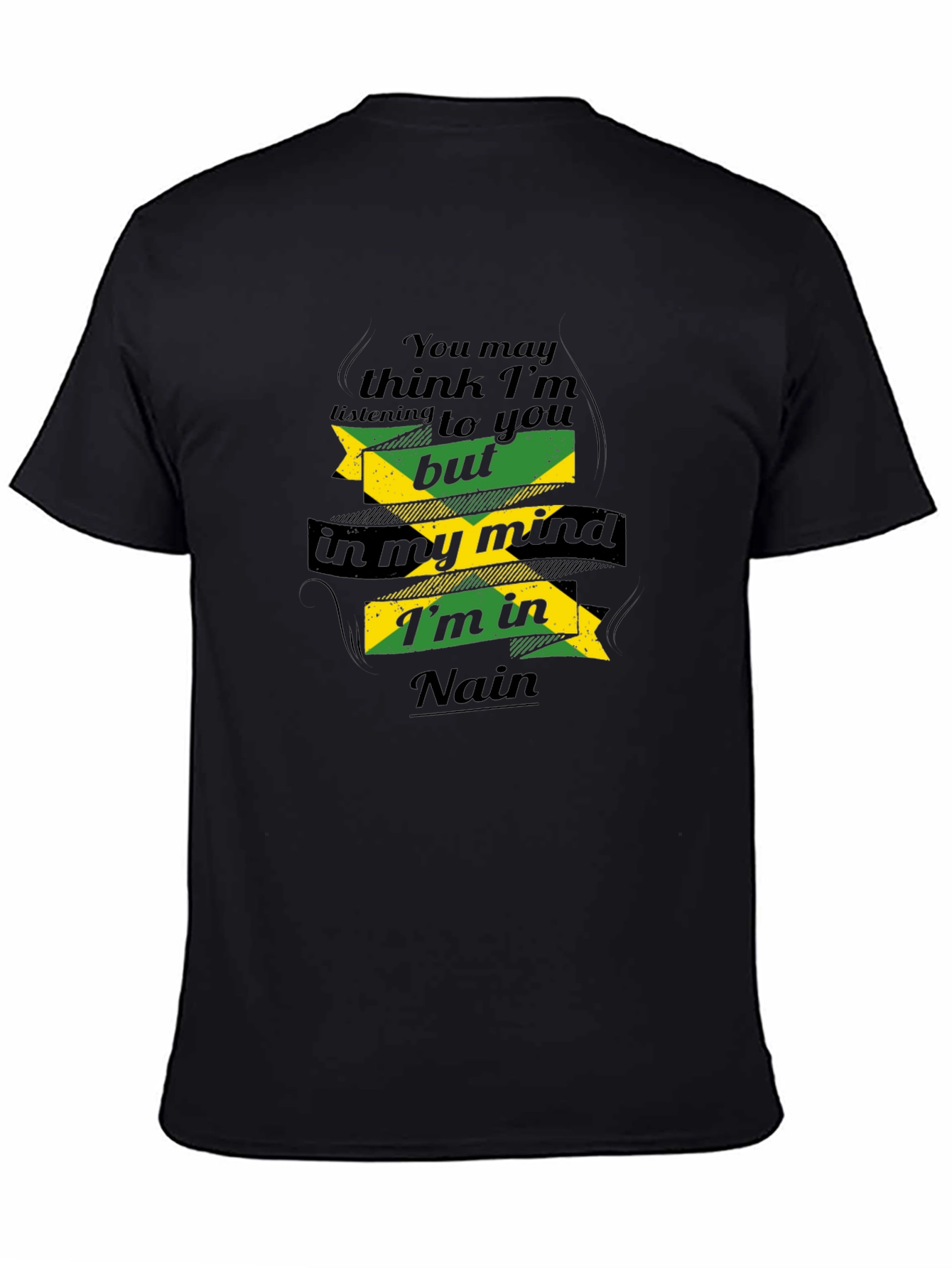 Nain Jamaica Mind T-Shirt - Black