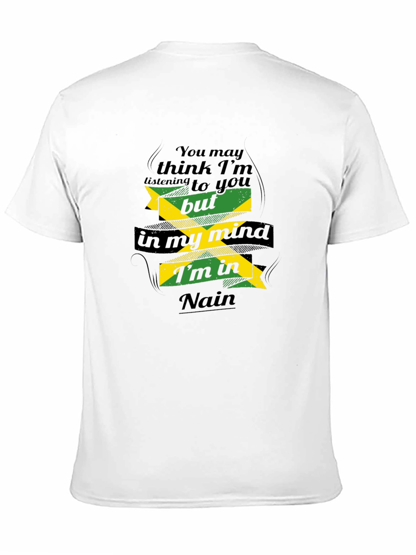 Nain Jamaica Mind T-Shirt - Black