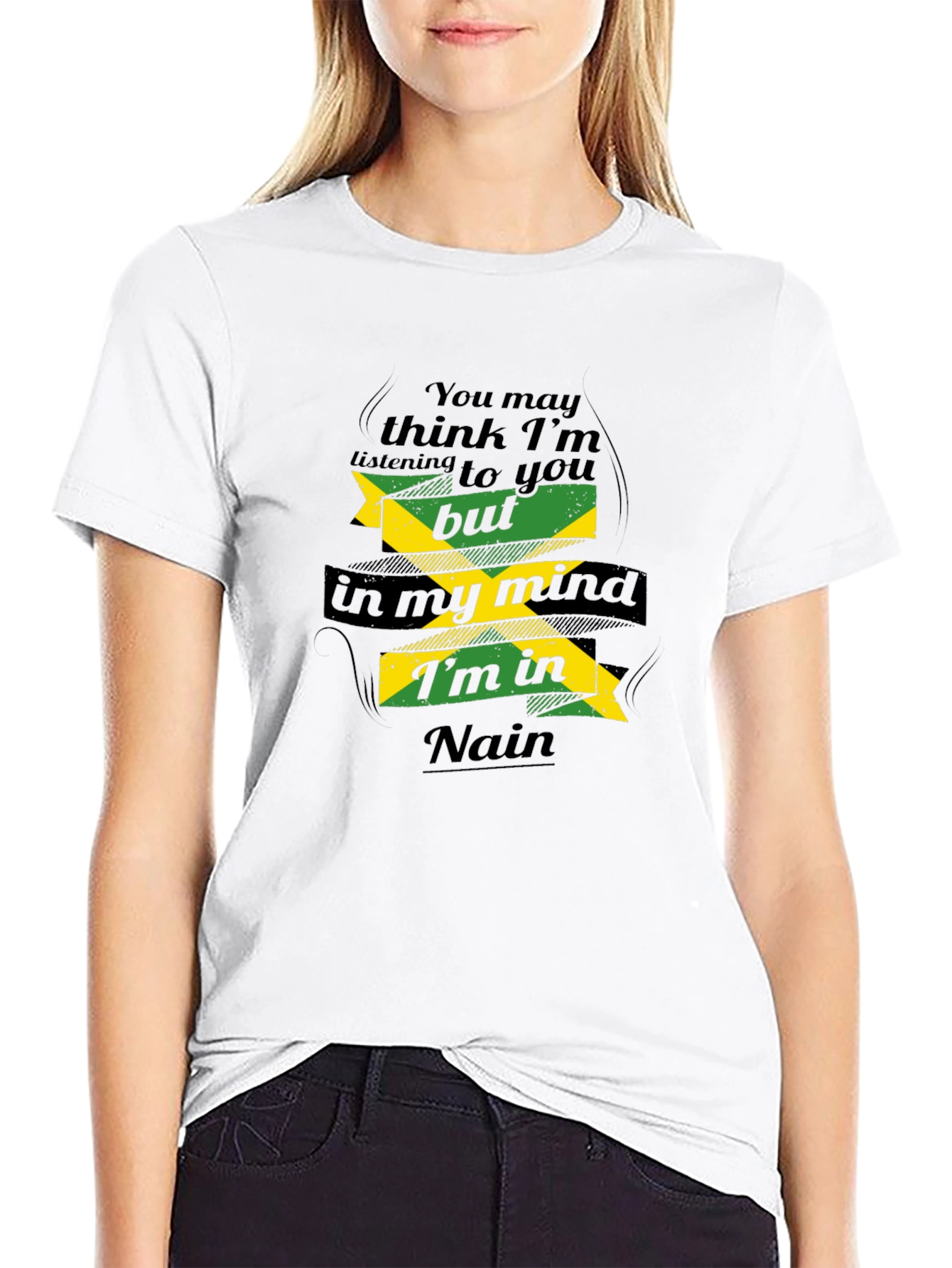 Nain Jamaica Mind T-Shirt - Black