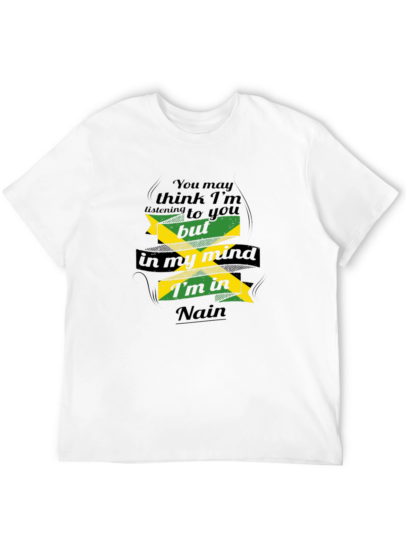 Nain Jamaica Mind T-Shirt - Black