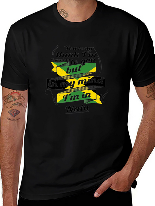 Nain Jamaica Mind T-Shirt - Black