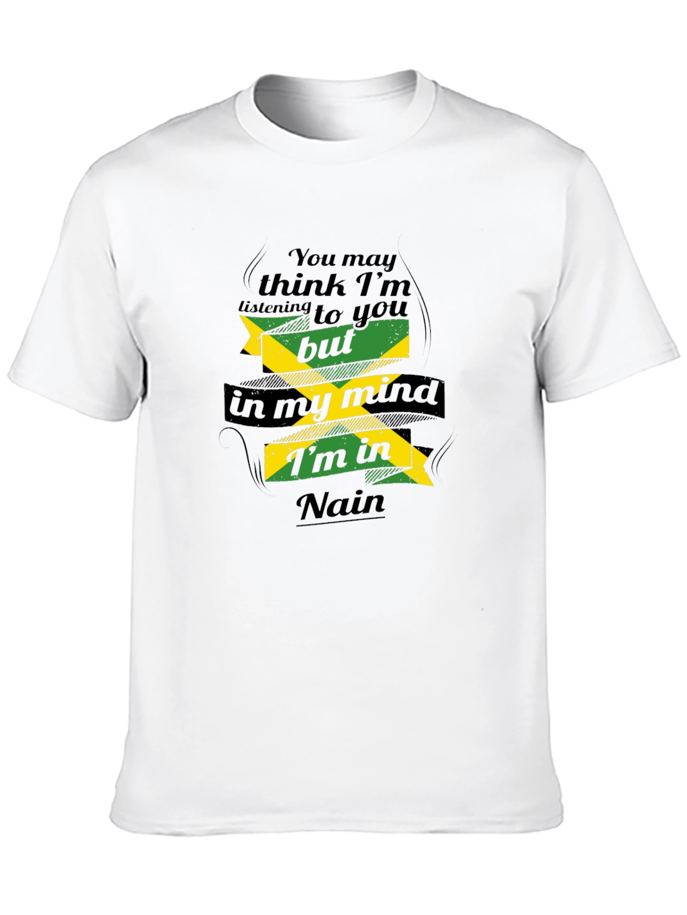 Nain Jamaica Mind T-Shirt - Black