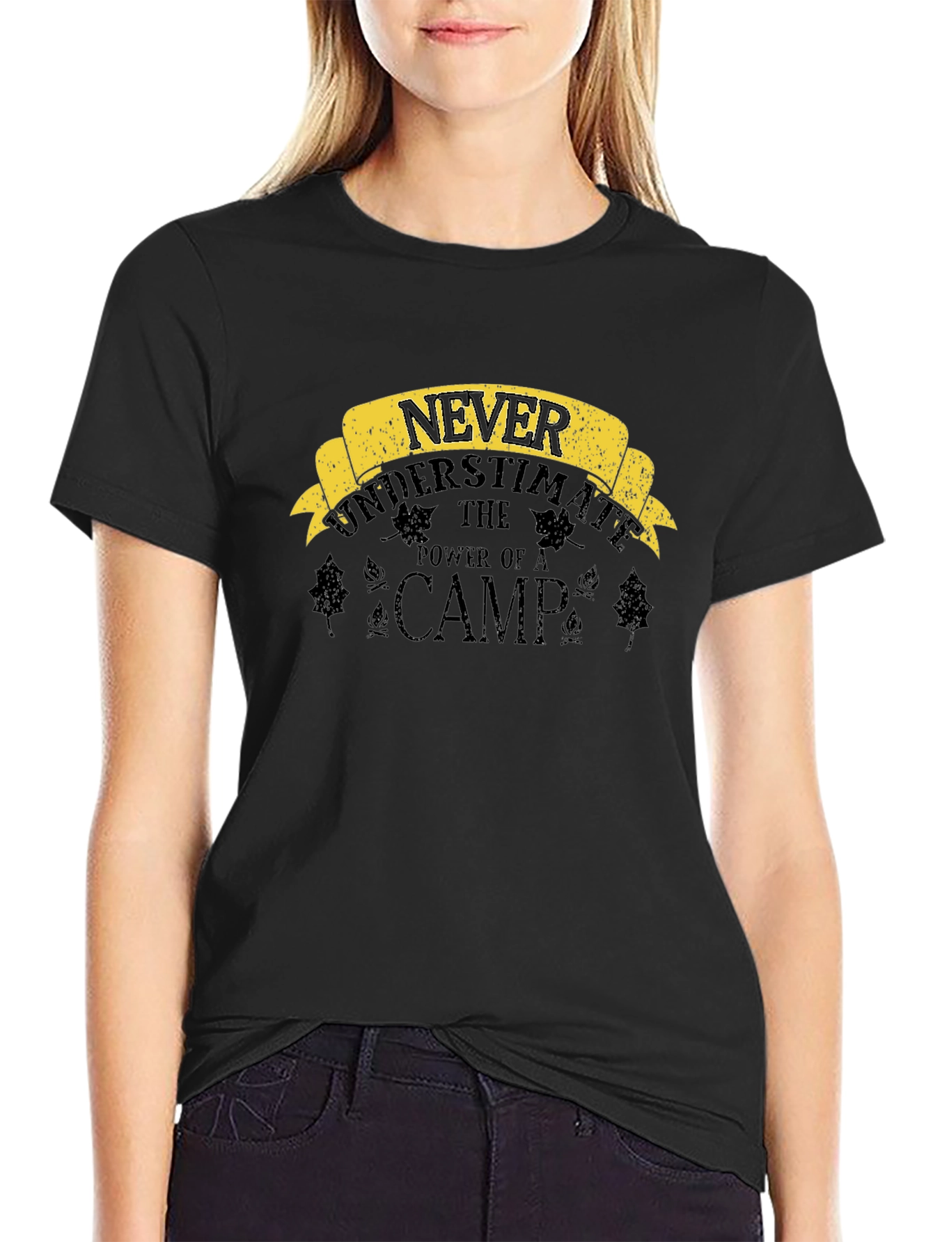 Never Underestimate The Power of a Camp T-Shirt