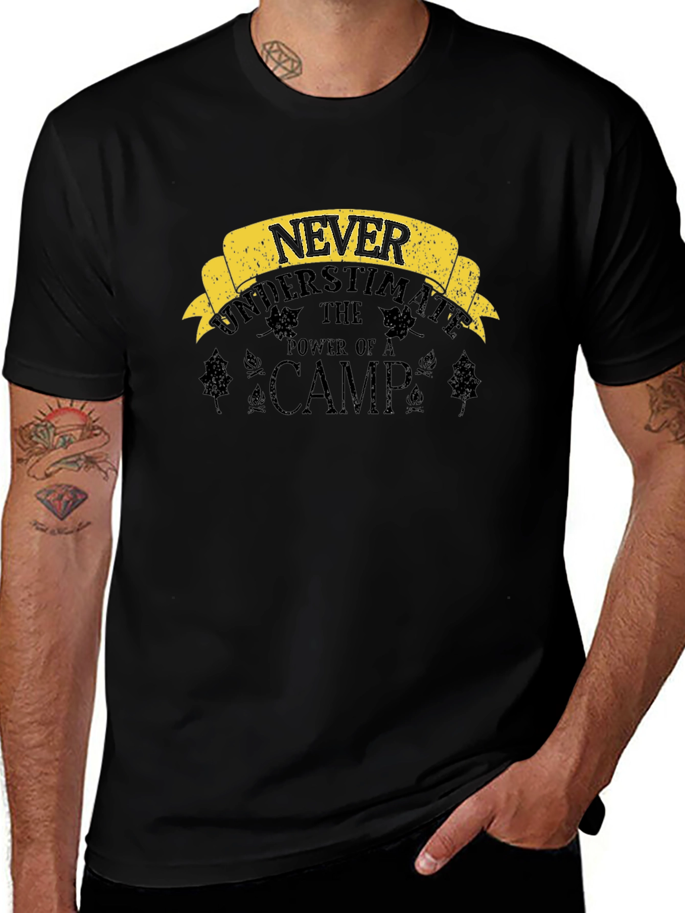 Never Underestimate The Power of a Camp T-Shirt