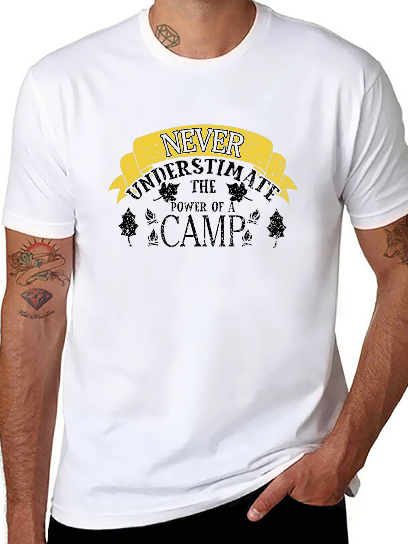 Never Underestimate The Power of a Camp T-Shirt