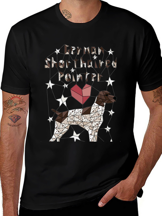 Geometric German Shorthaired Pointer T-Shirt