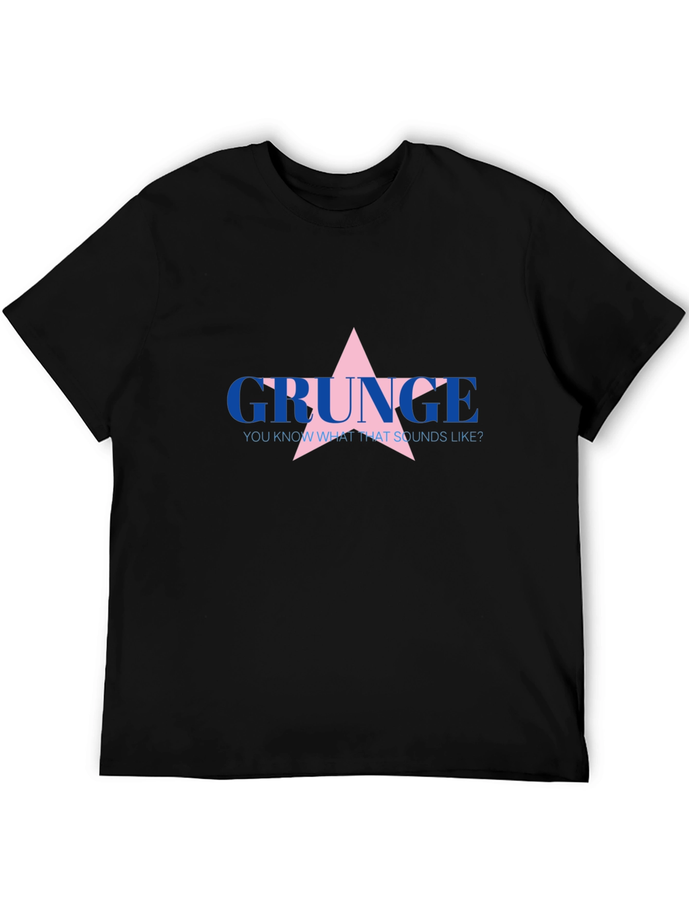 Grunge Star Graphic T-Shirt - Casual Style