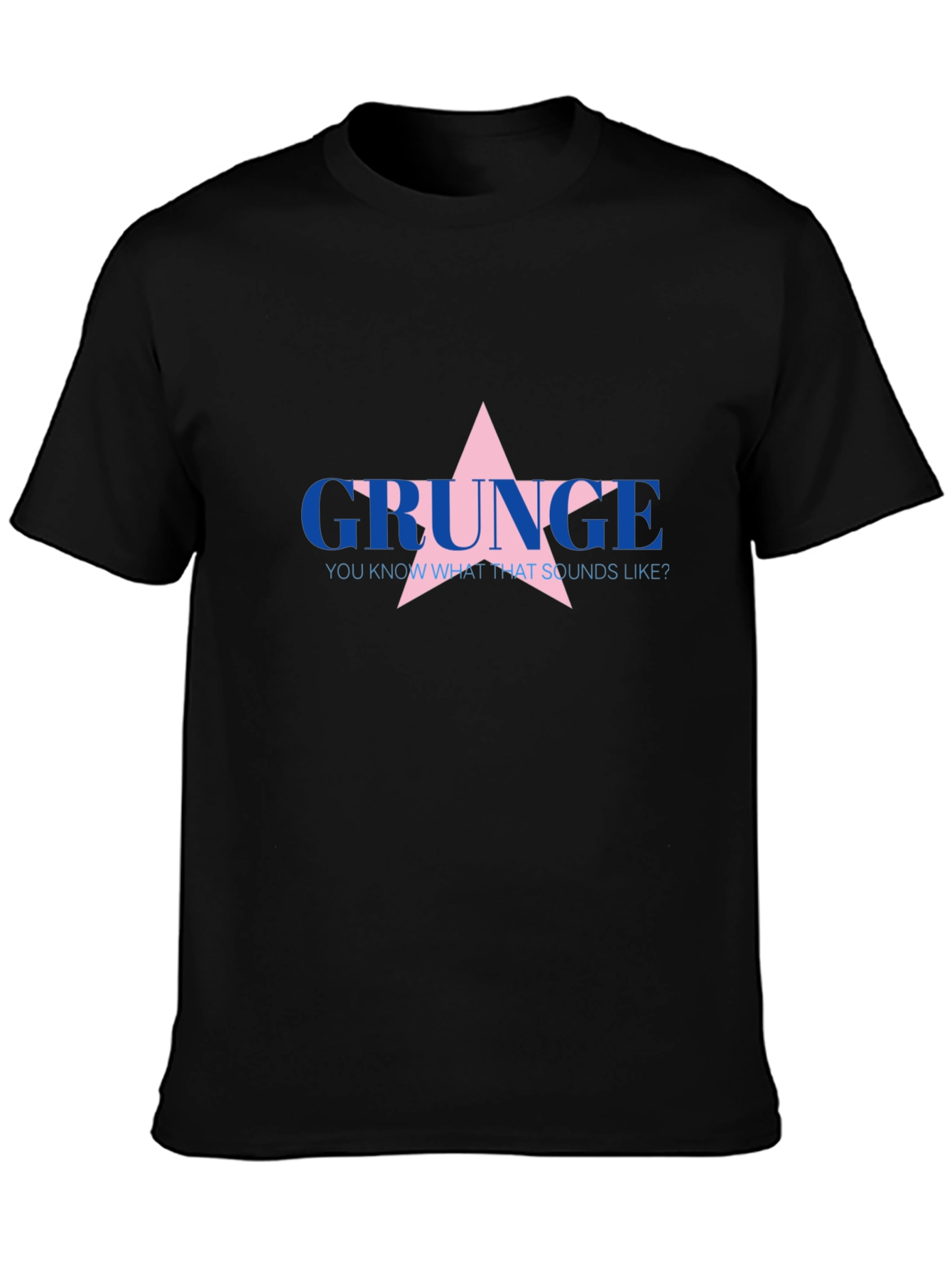 Grunge Star Graphic T-Shirt - Casual Style
