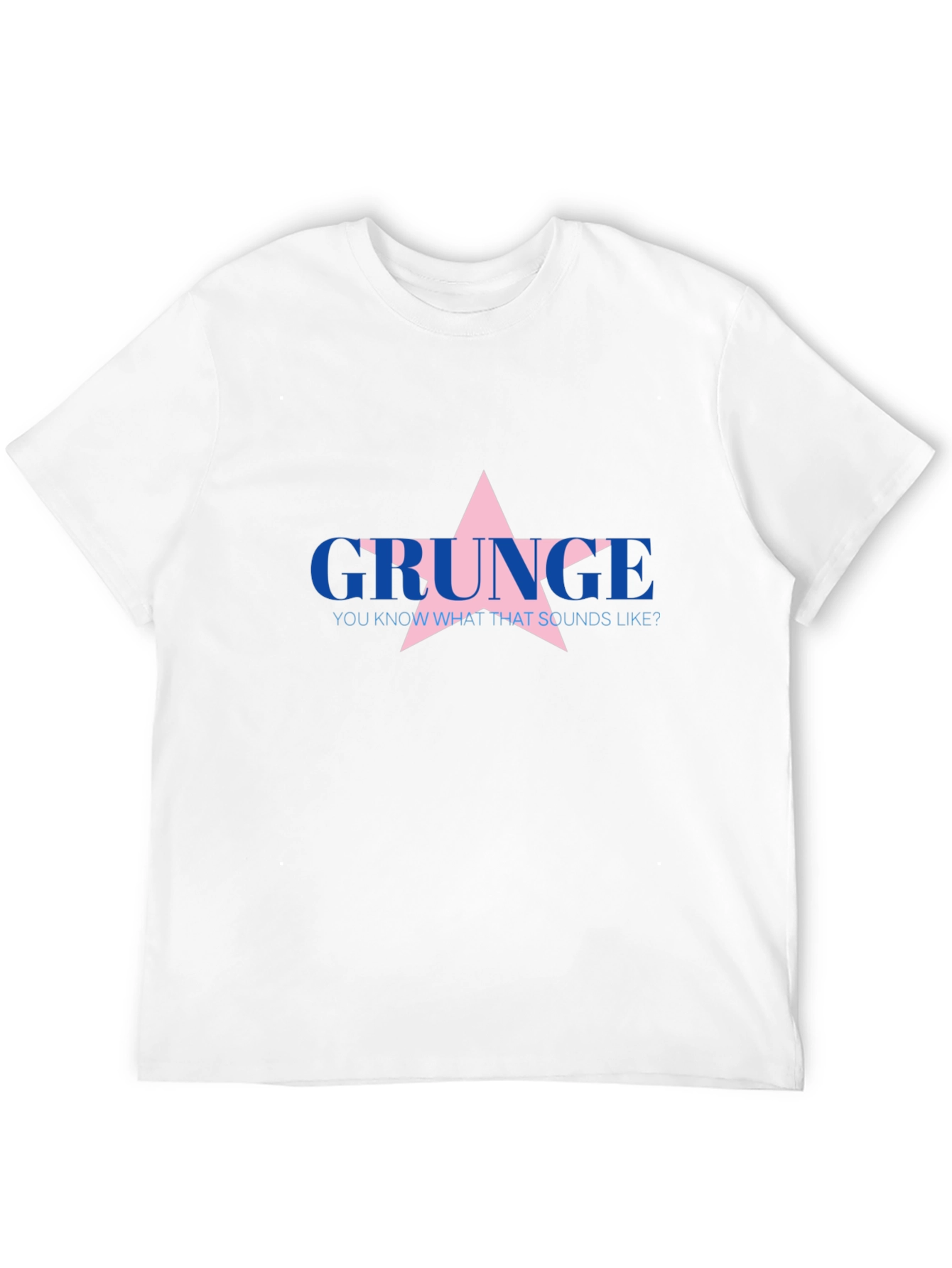 Grunge Star Graphic T-Shirt - Casual Style
