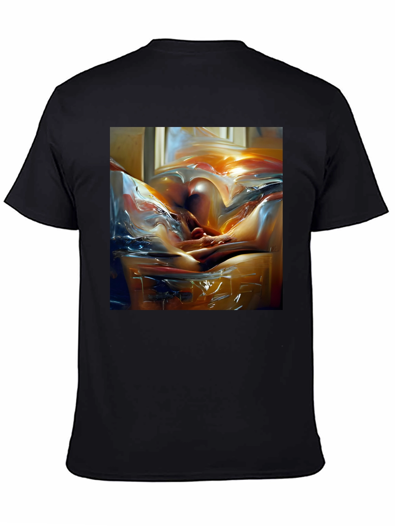 Abstract Art Tee - Modern Graphic Print T-Shirt