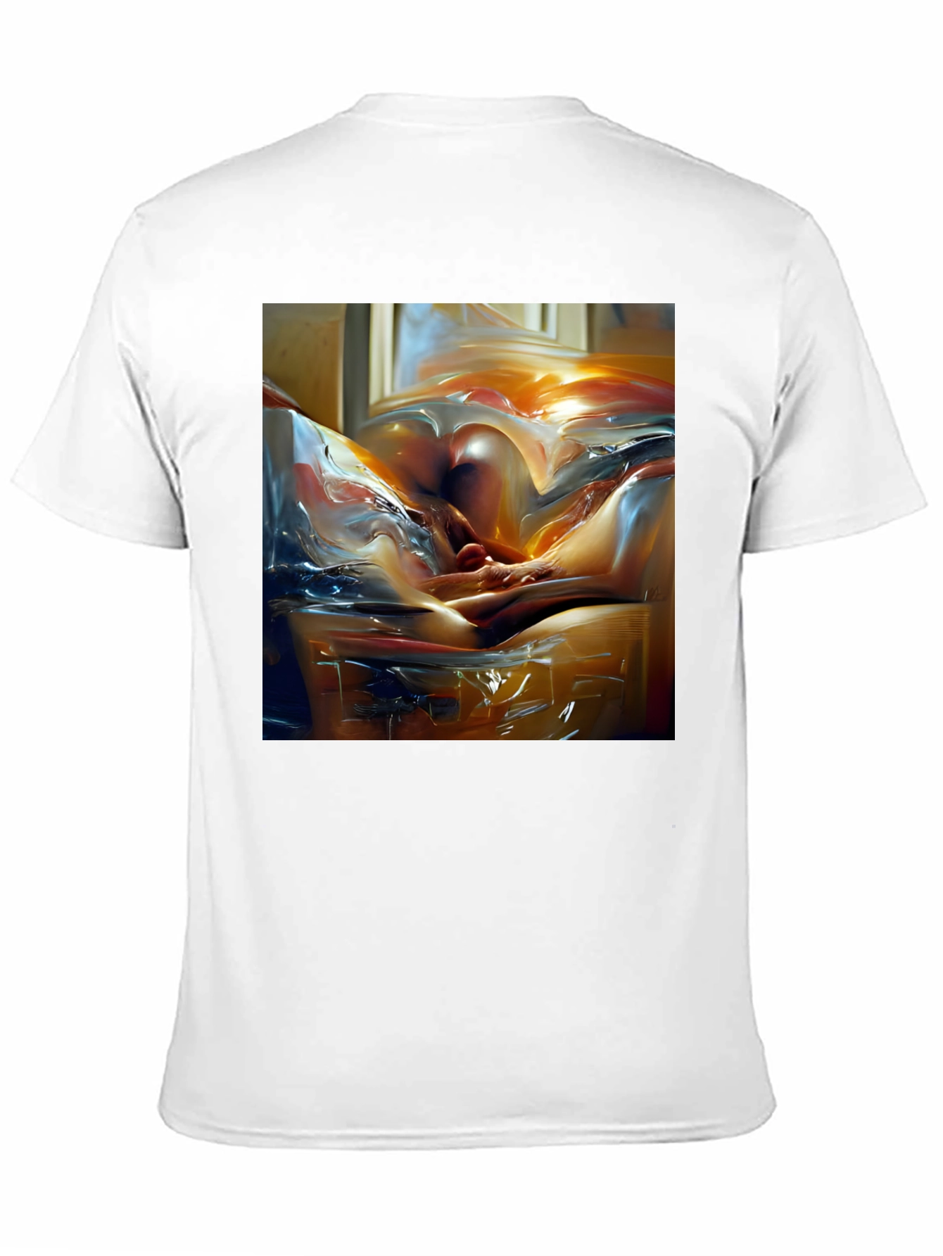 Abstract Art Tee - Modern Graphic Print T-Shirt