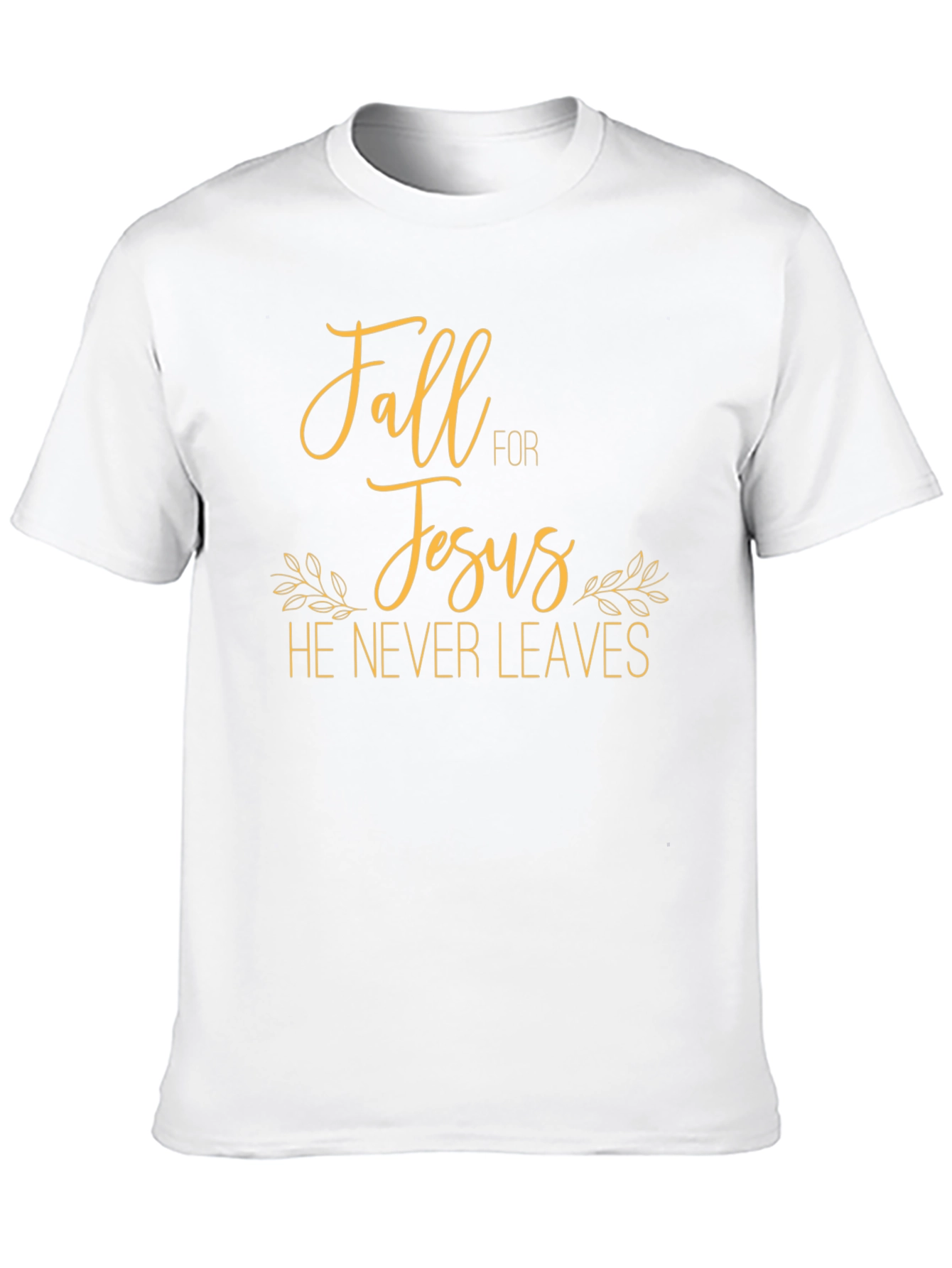 Fall For Jesus T-Shirt - Christian Graphic Tee
