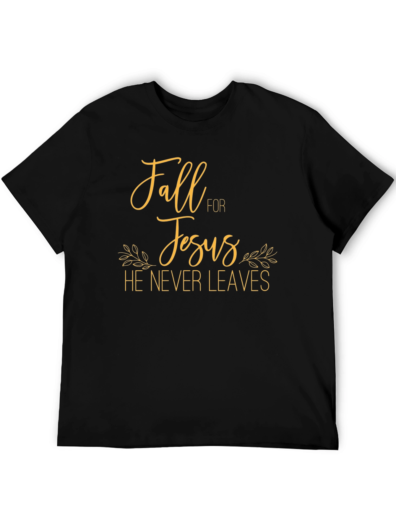 Fall For Jesus T-Shirt - Christian Graphic Tee