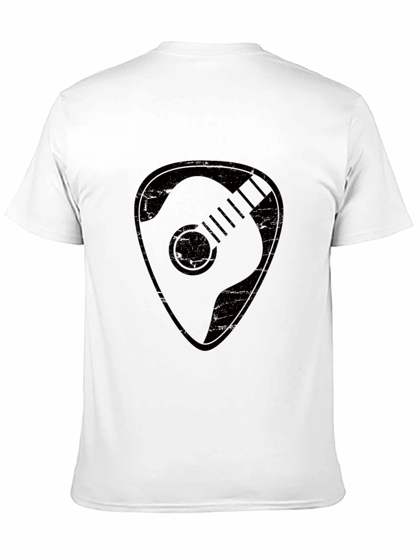 Guitar Pick Graphic T-Shirt - Musician Style
