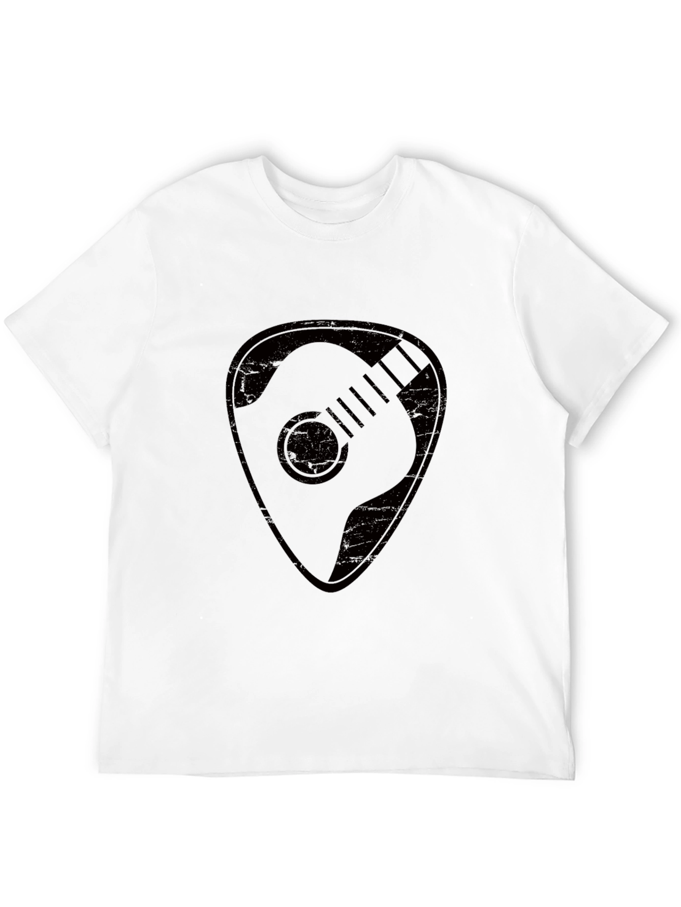 Guitar Pick Graphic T-Shirt - Musician Style