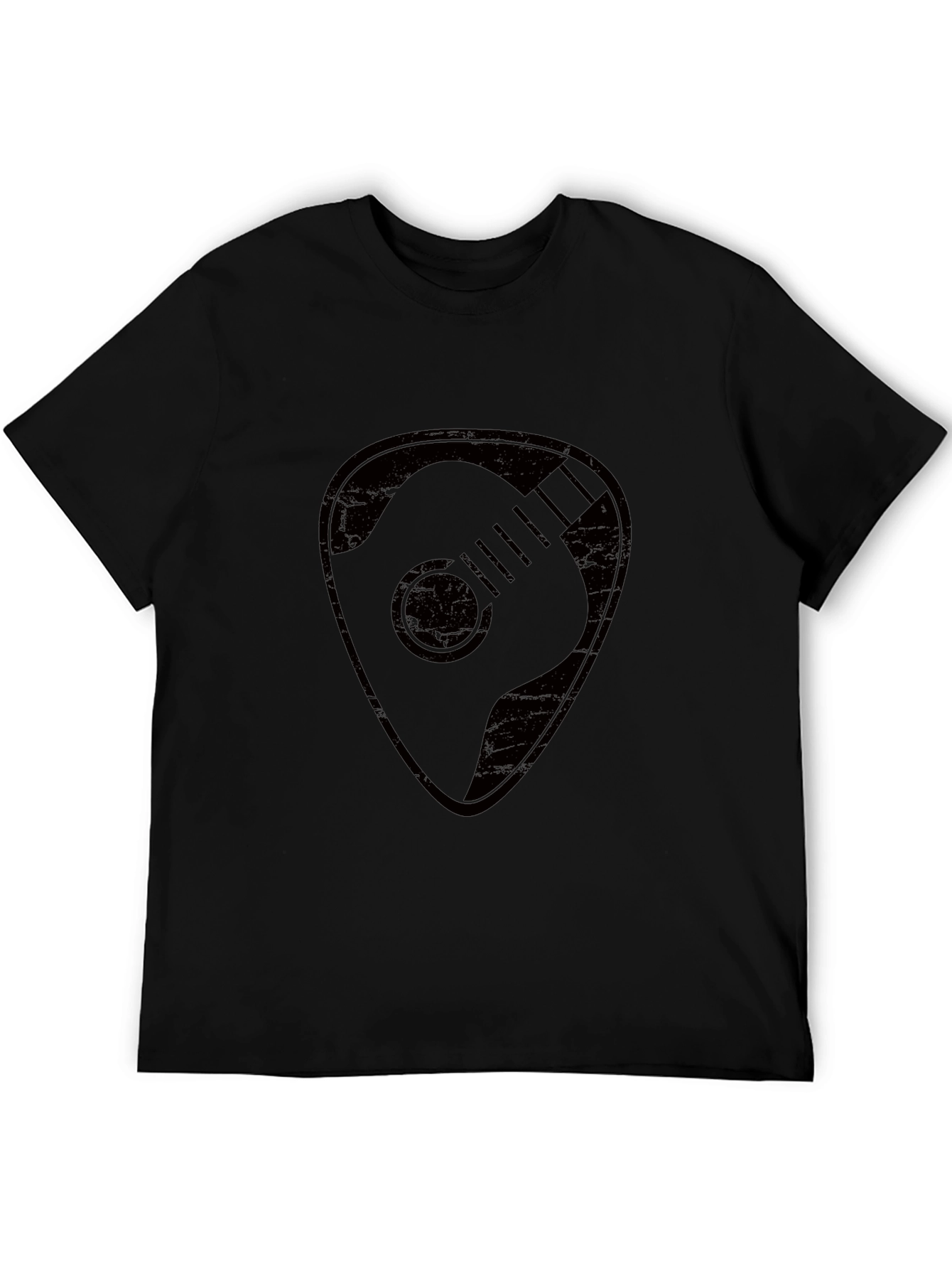Guitar Pick Graphic T-Shirt - Musician Style