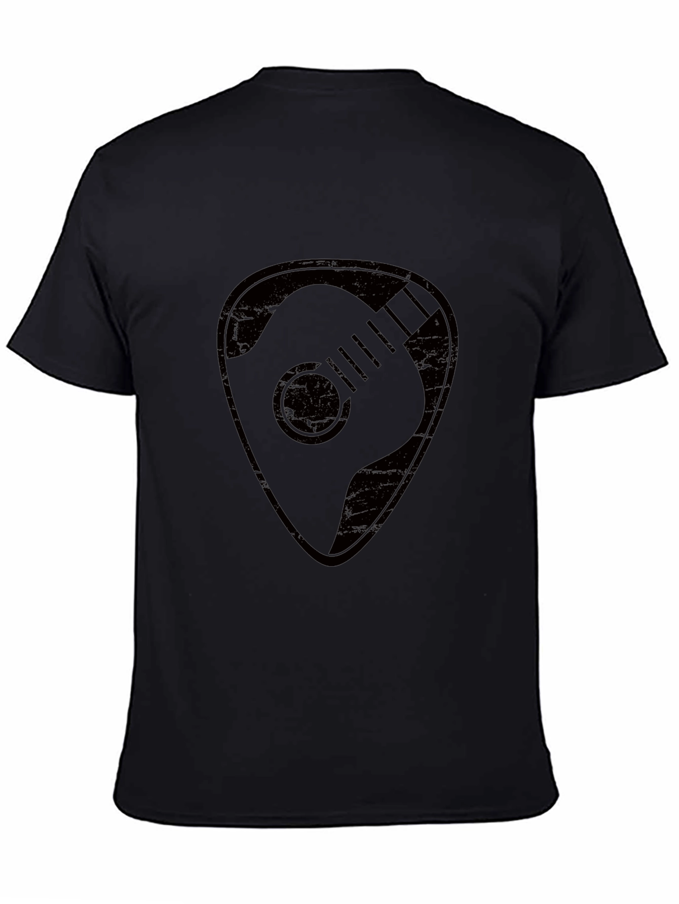 Guitar Pick Graphic T-Shirt - Musician Style