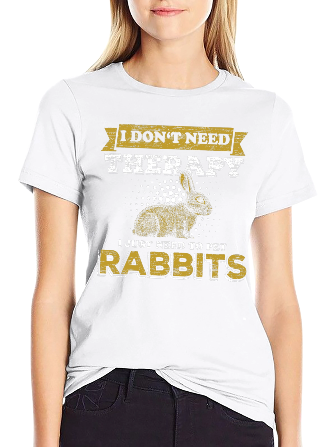 I Dont Need Therapy Pet Rabbit T-Shirt