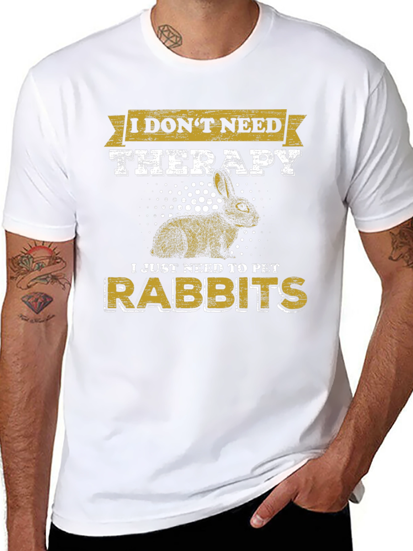 I Dont Need Therapy Pet Rabbit T-Shirt