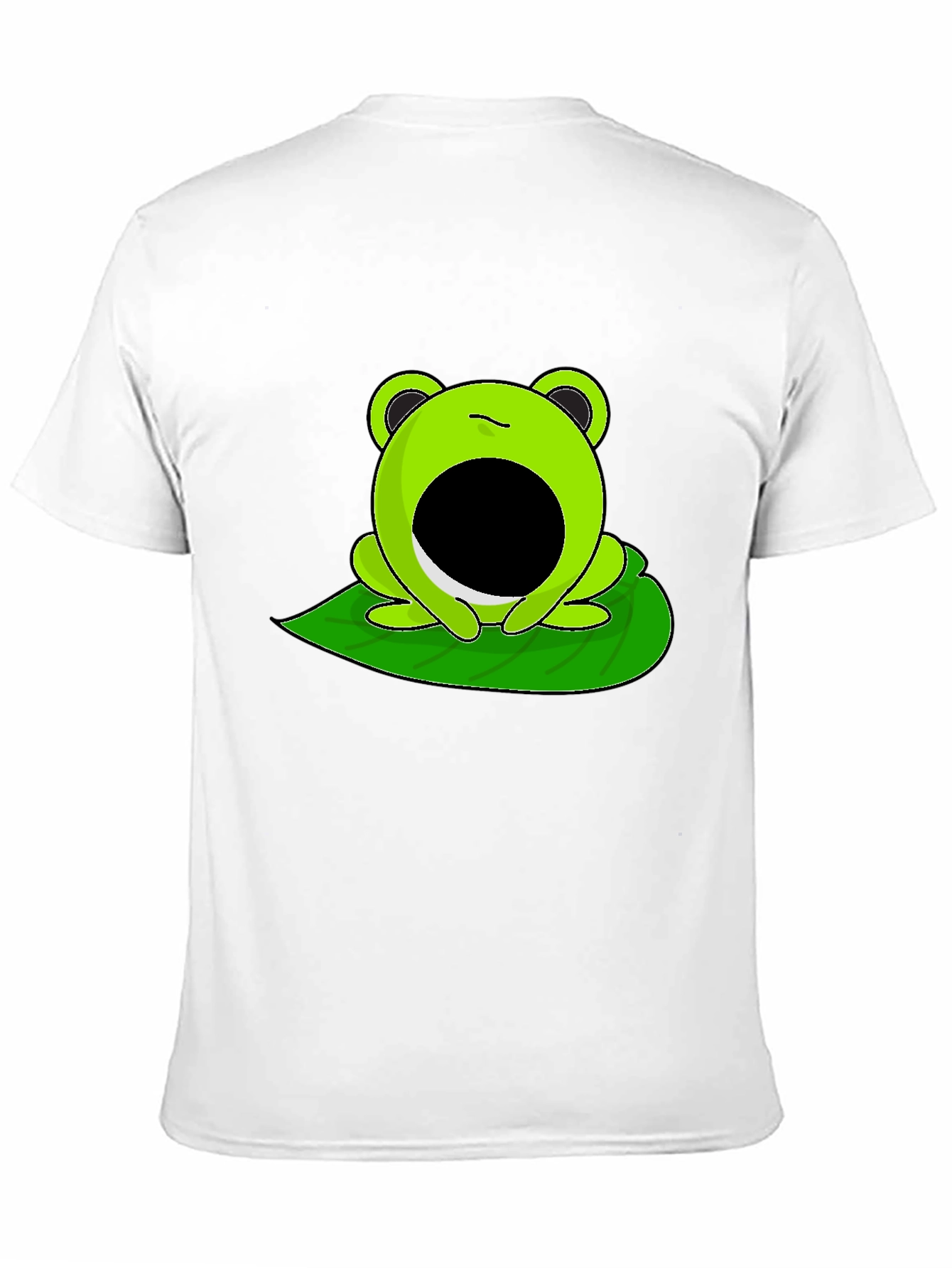 Froggy Face T-Shirt - Black