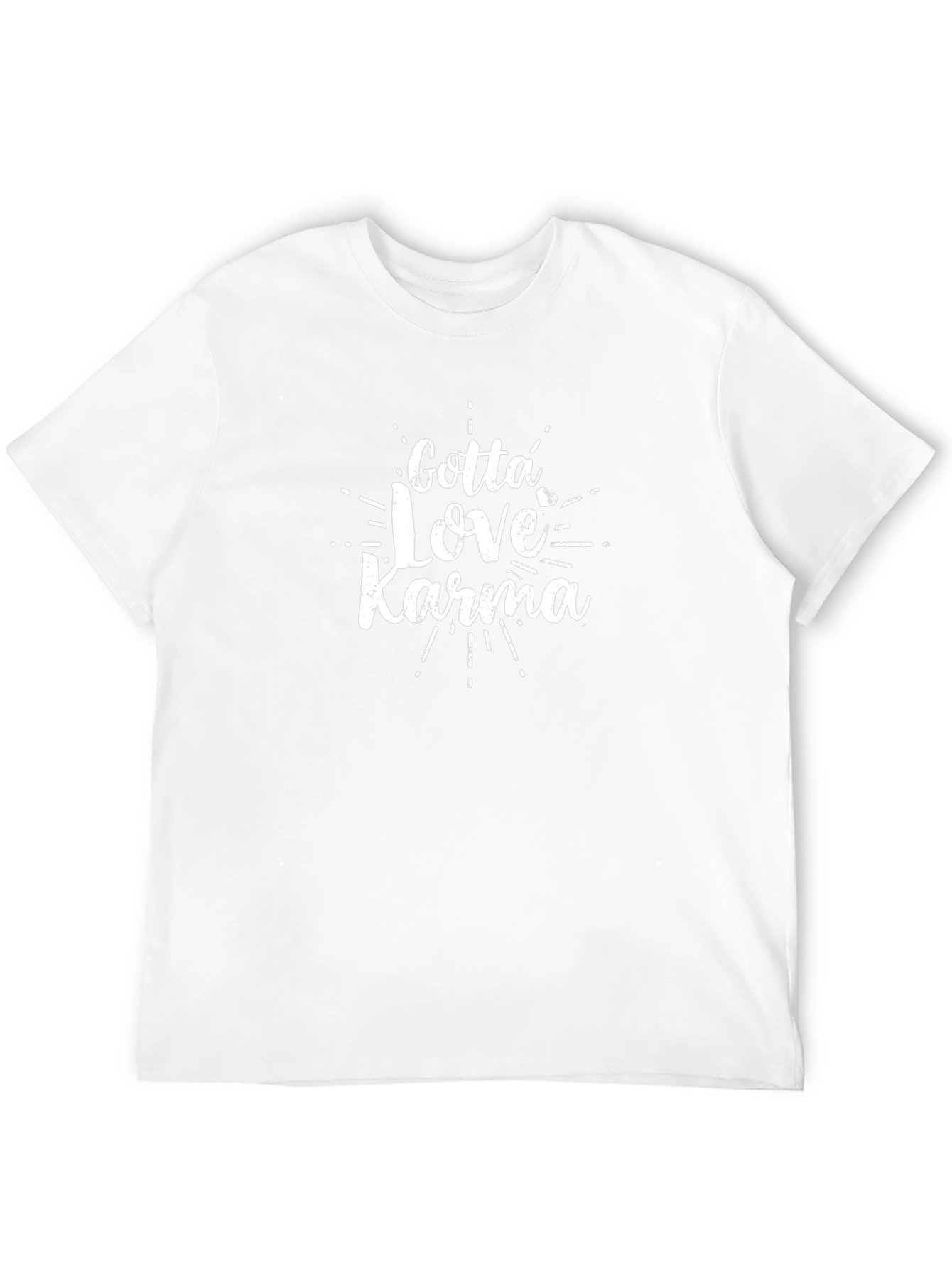 Gotta Love Karma Black Graphic Tee