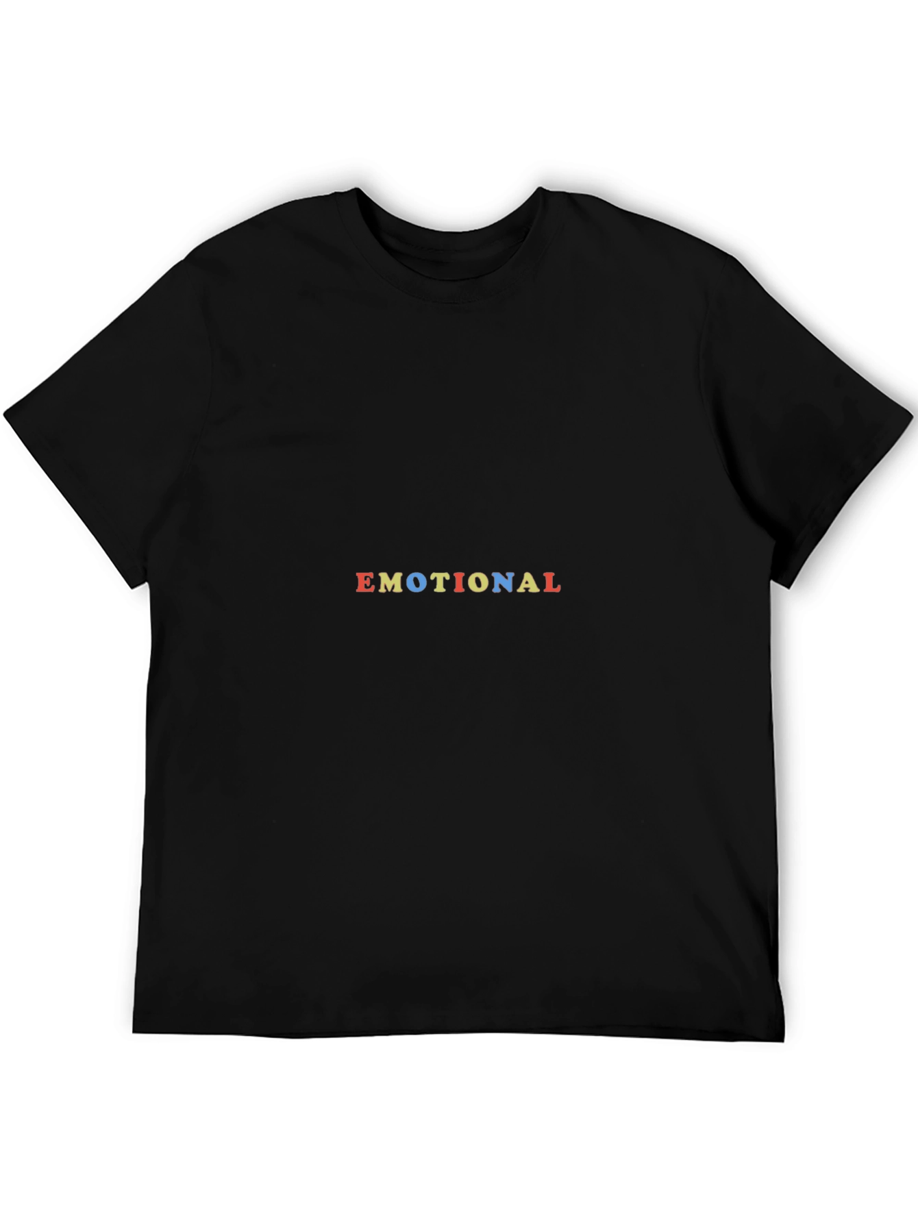 Emotional Graphic Print T-Shirt - Soft Cotton Blend