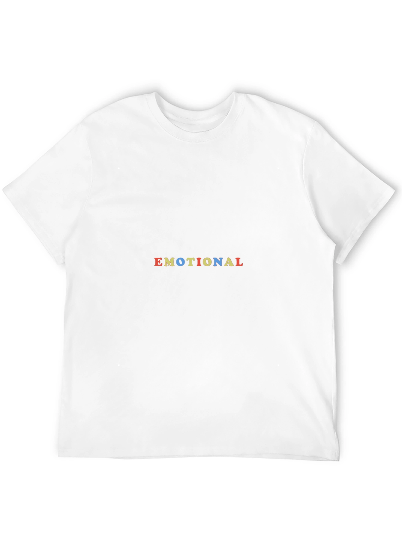 Emotional Graphic Print T-Shirt - Soft Cotton Blend
