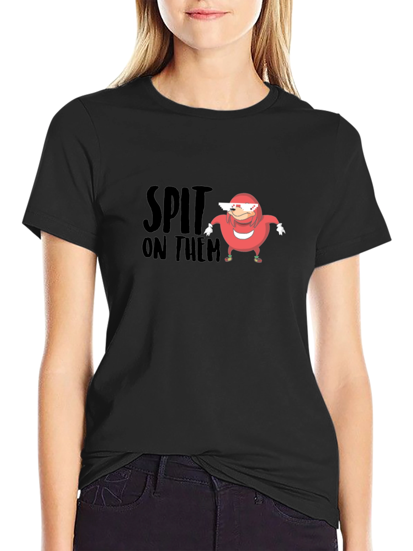 Spit On Them Ugandan Knuckles Meme T-Shirt