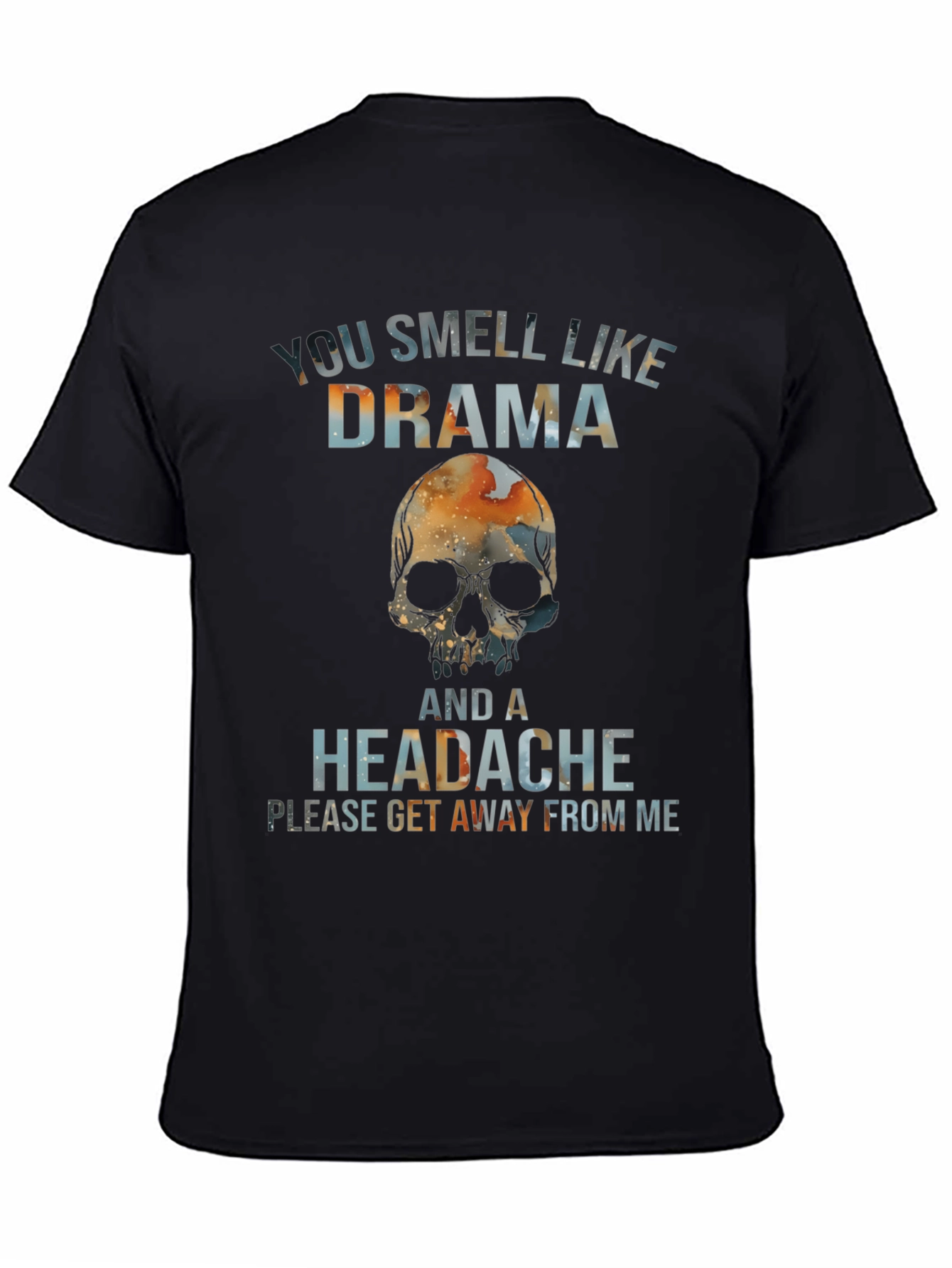 Drama Skull Graphic Tee