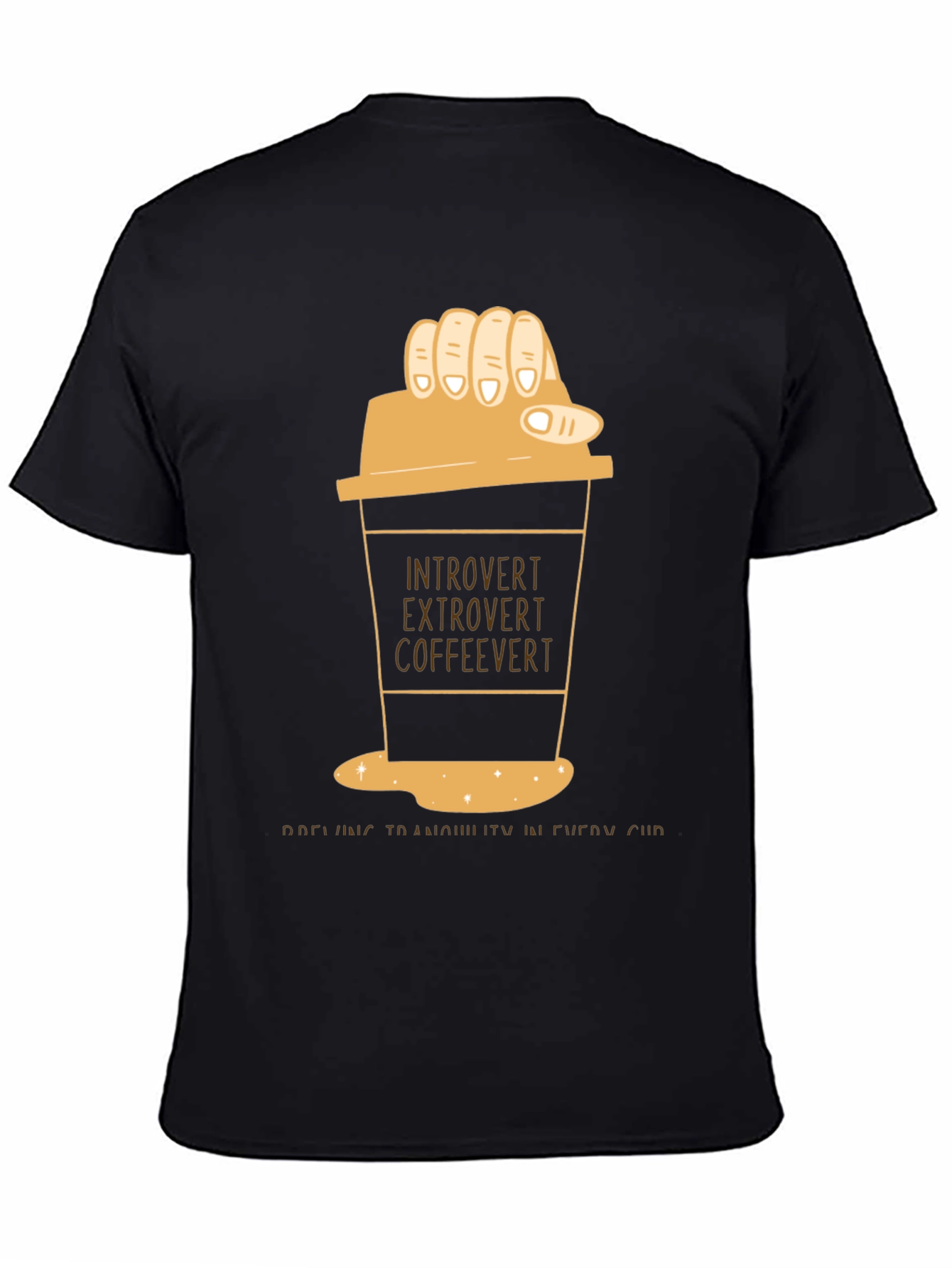 Introvert Extrovert Coffeevert T-Shirt
