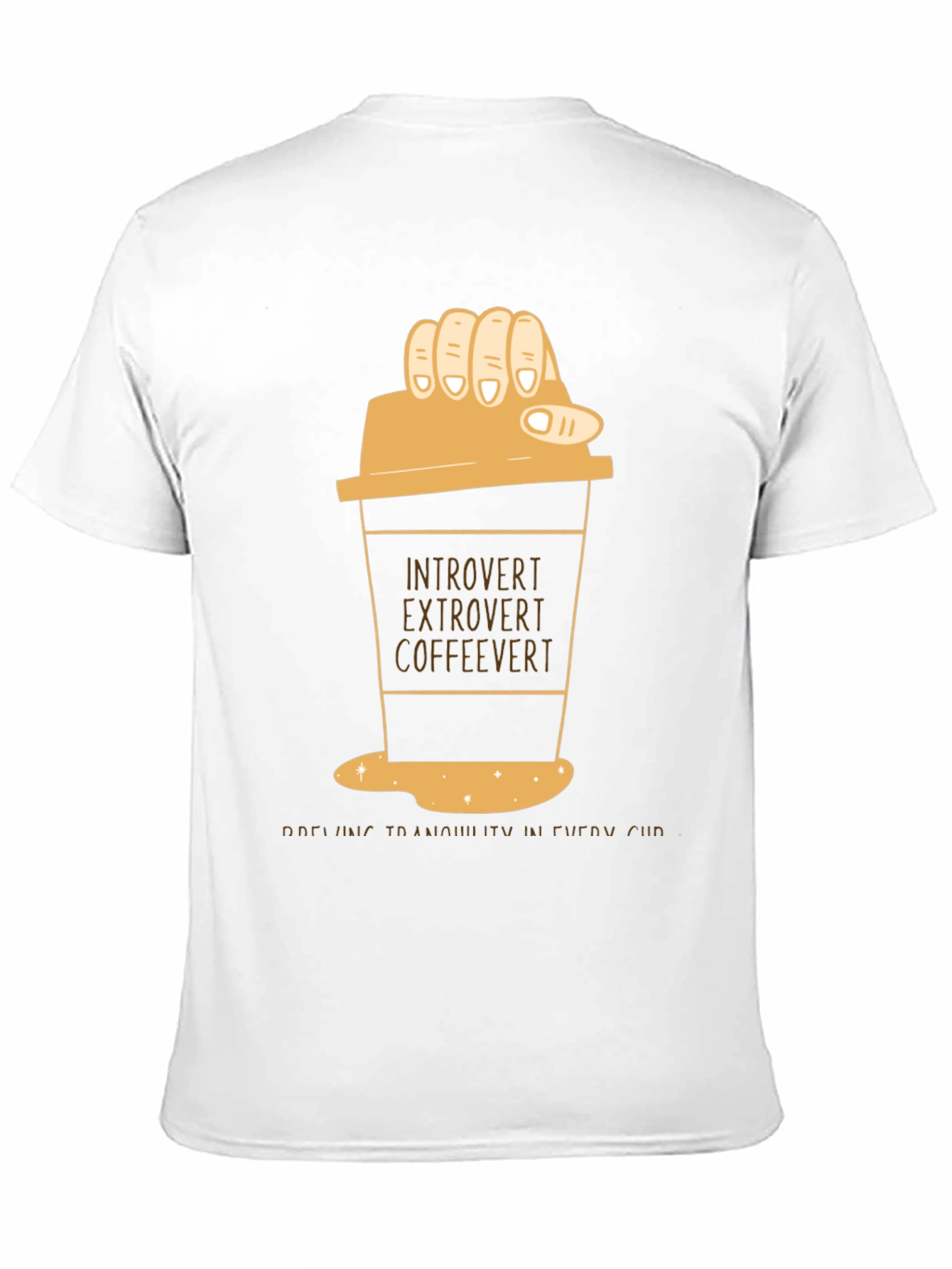 Introvert Extrovert Coffeevert T-Shirt