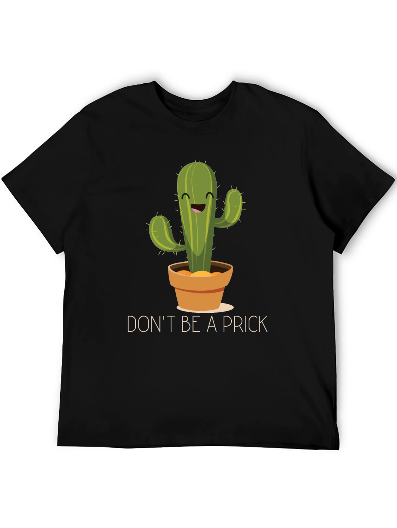Funny Cactus Graphic T-Shirt - Dont Be A Prick