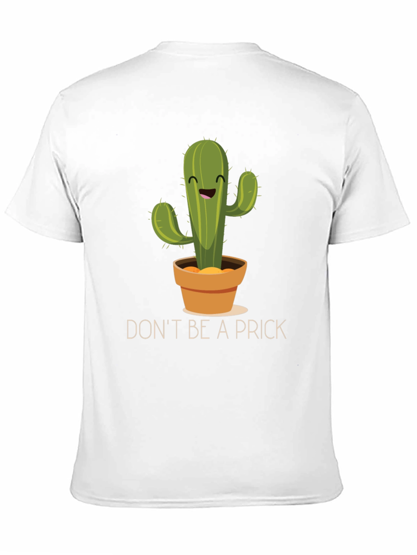 Funny Cactus Graphic T-Shirt - Dont Be A Prick