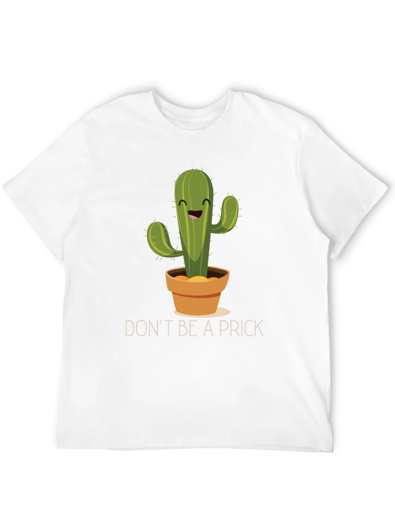 Funny Cactus Graphic T-Shirt - Dont Be A Prick