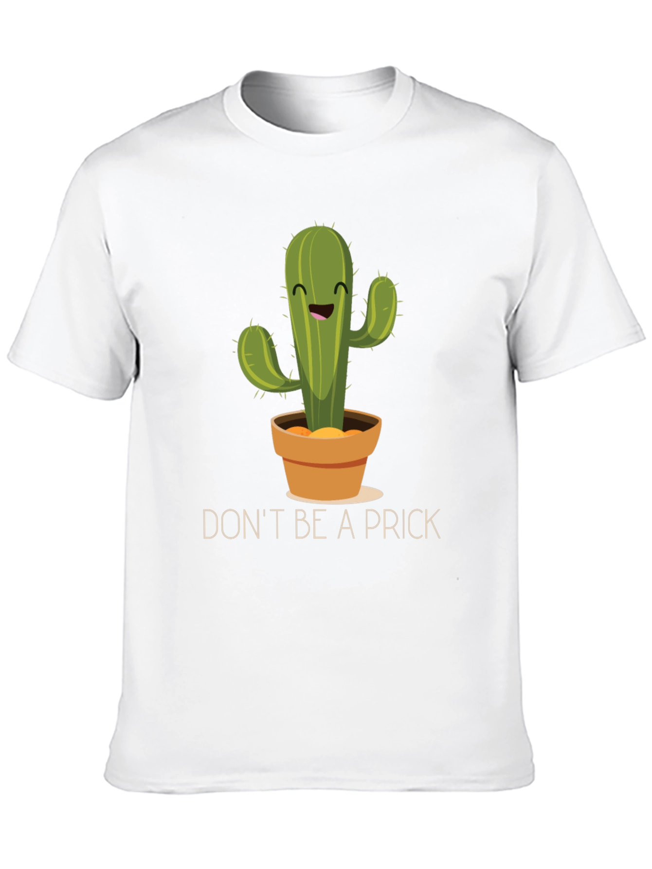 Funny Cactus Graphic T-Shirt - Dont Be A Prick