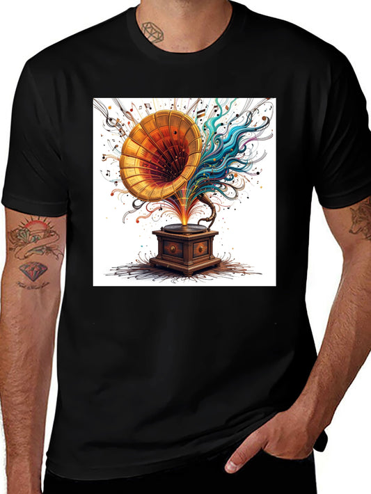 Vintage Phonograph Music T-Shirt