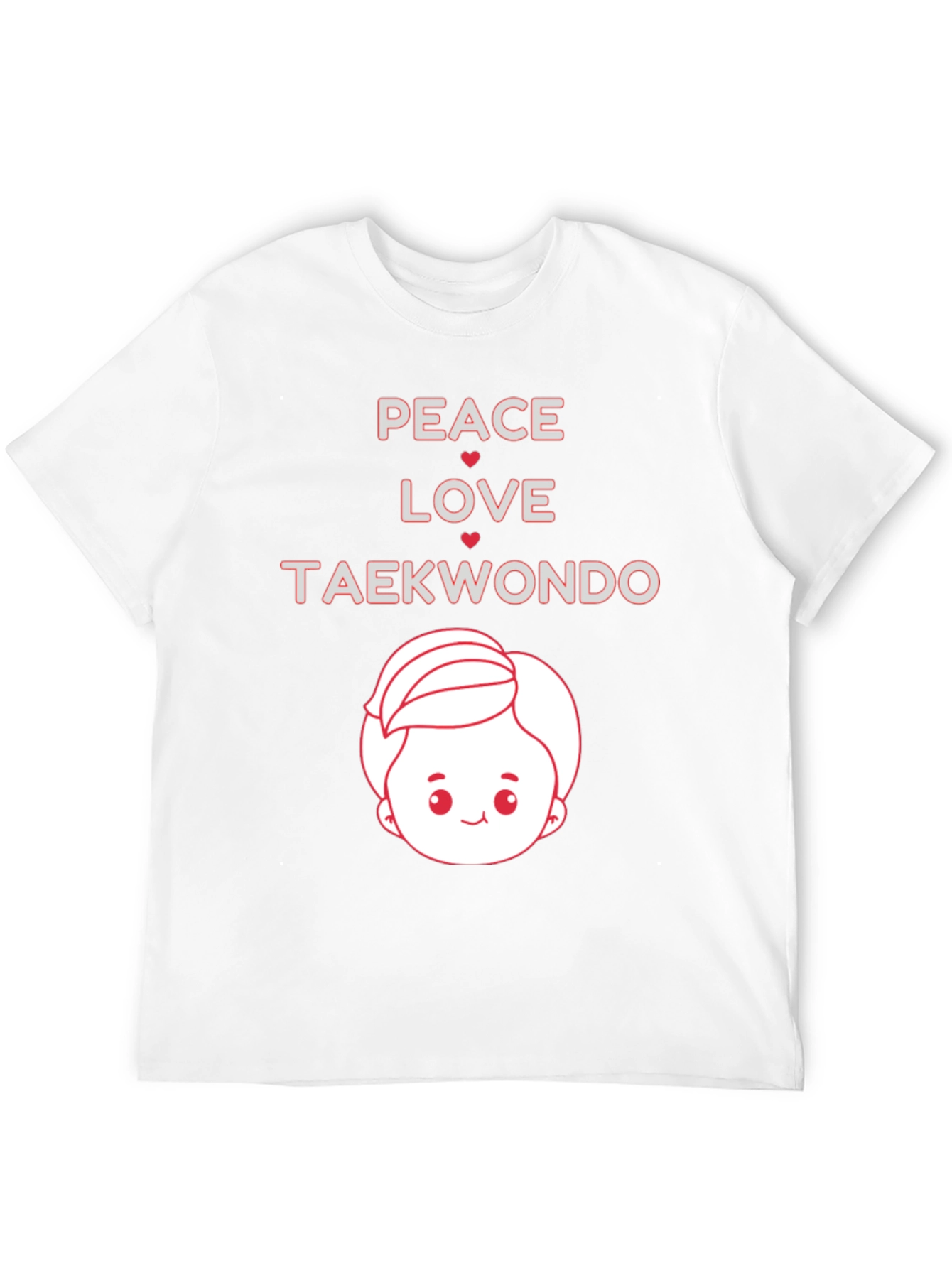 Peace Love Taekwondo Graphic Tee