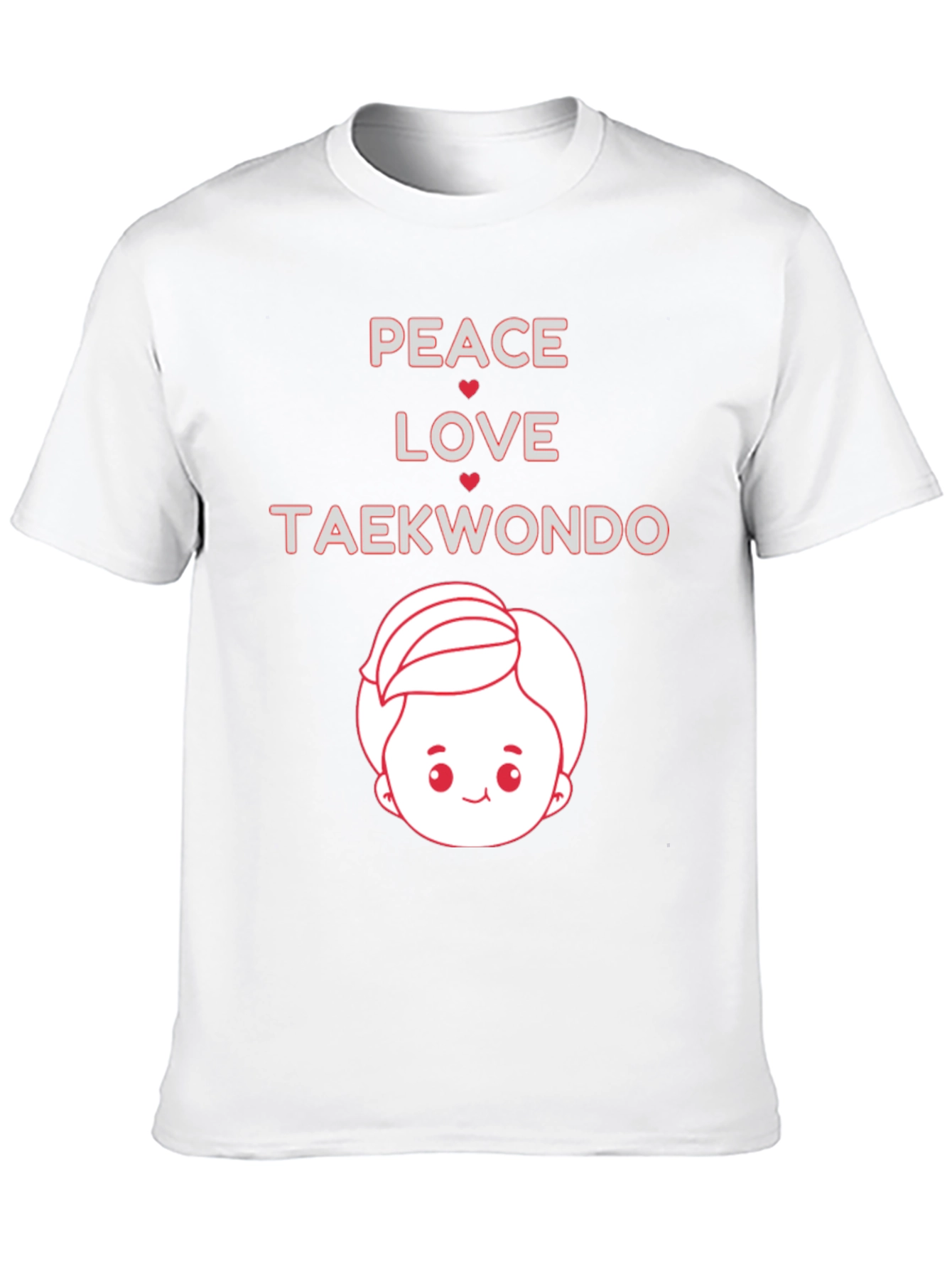 Peace Love Taekwondo Graphic Tee