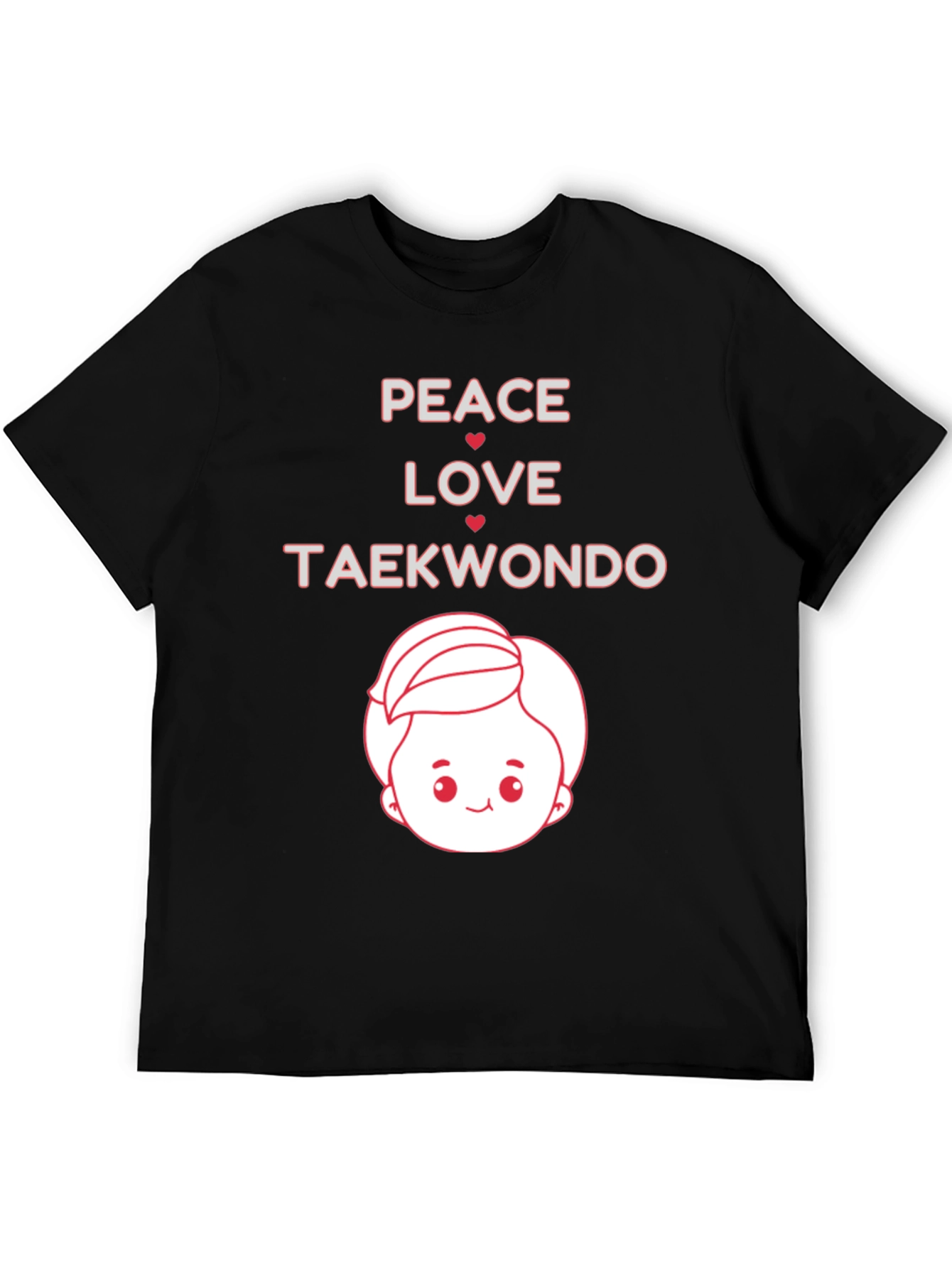 Peace Love Taekwondo Graphic Tee