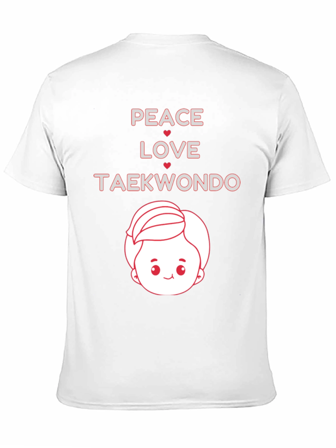Peace Love Taekwondo Graphic Tee