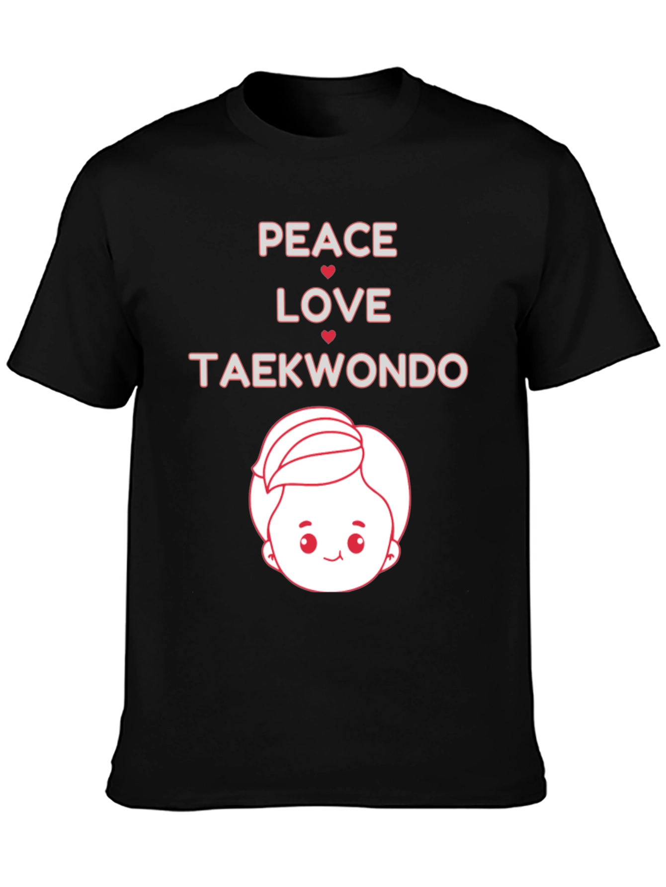 Peace Love Taekwondo Graphic Tee