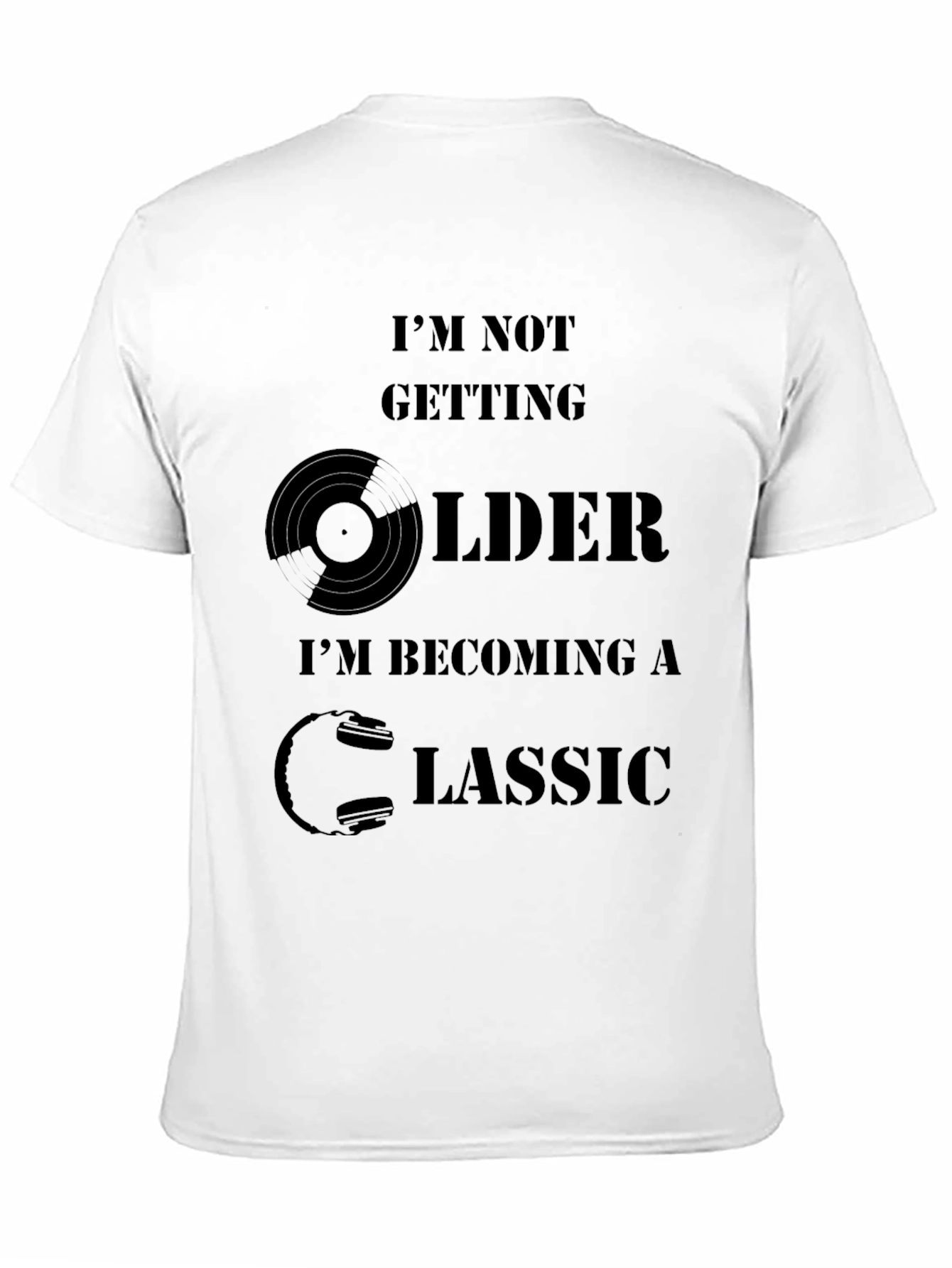 Classic Vinyl Record Graphic T-Shirt