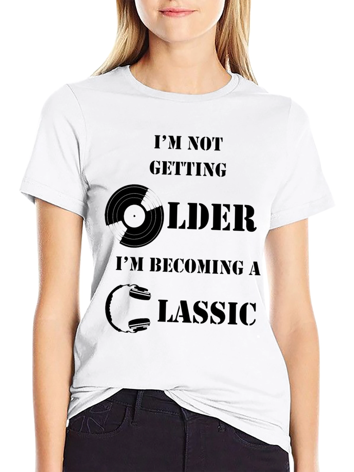 Classic Vinyl Record Graphic T-Shirt