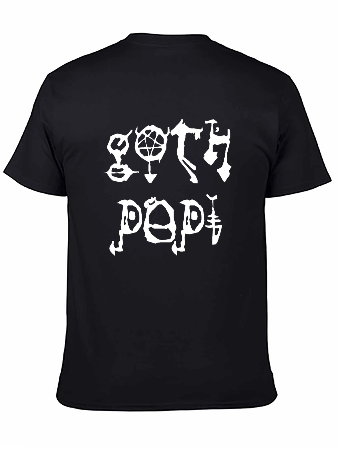 Goth Pop Graphic Tee - Black T-Shirt