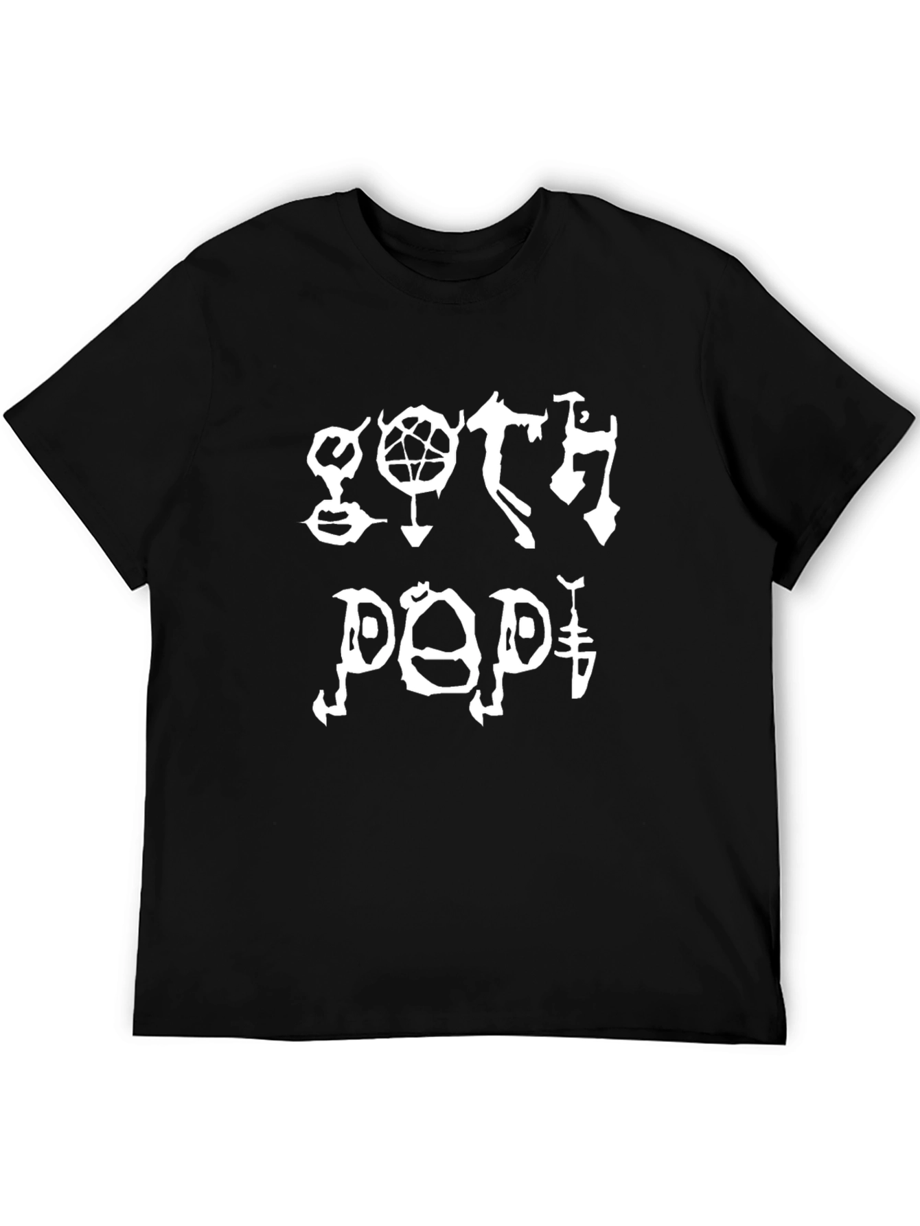 Goth Pop Graphic Tee - Black T-Shirt