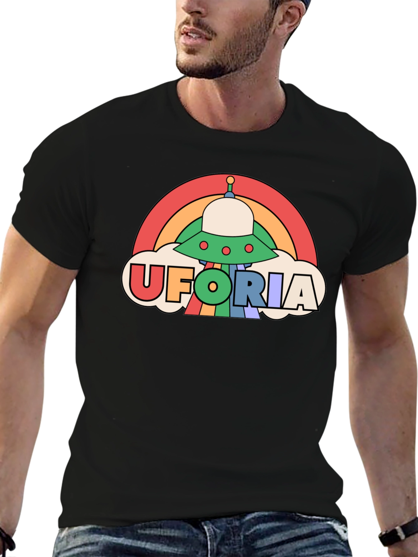 Retro UFOria Graphic Tee
