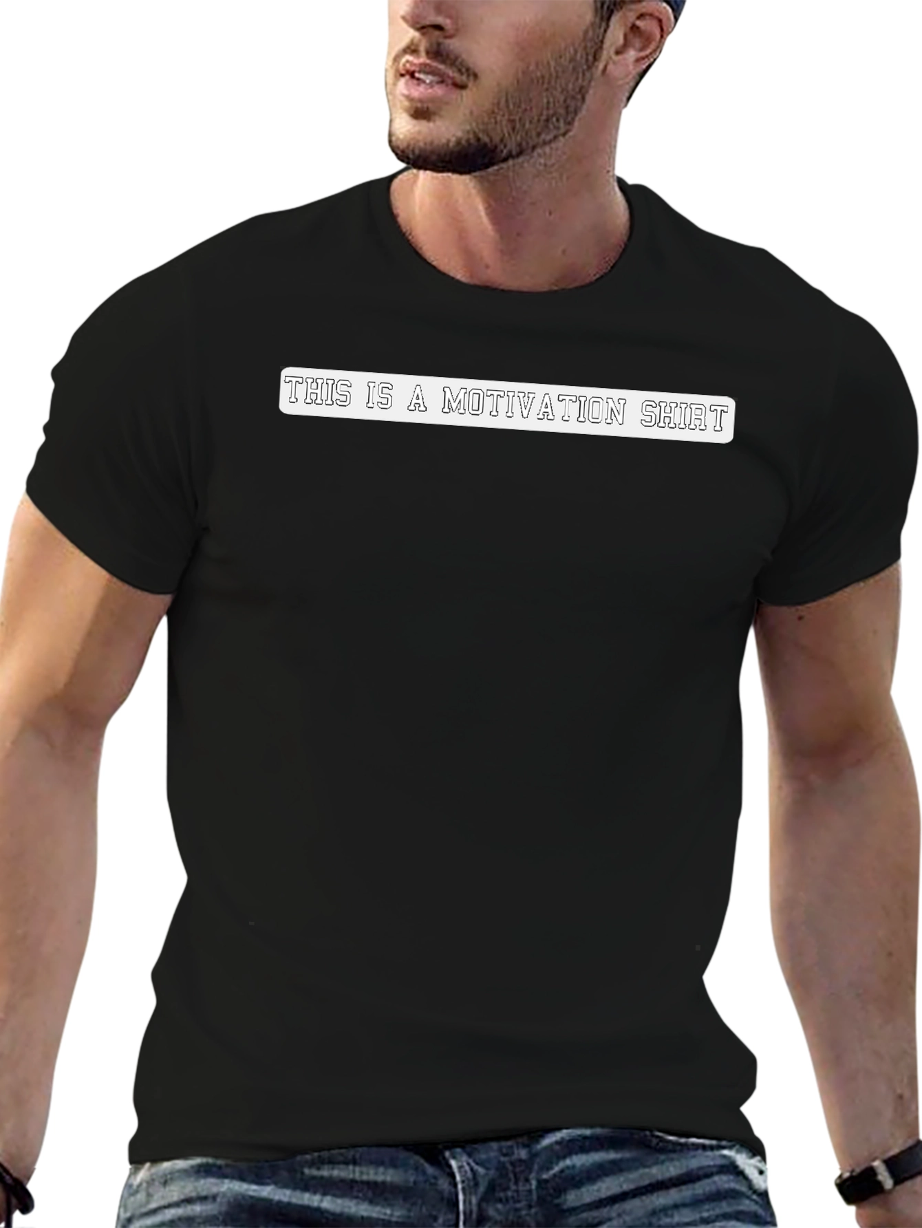 Motivational Black T-Shirt