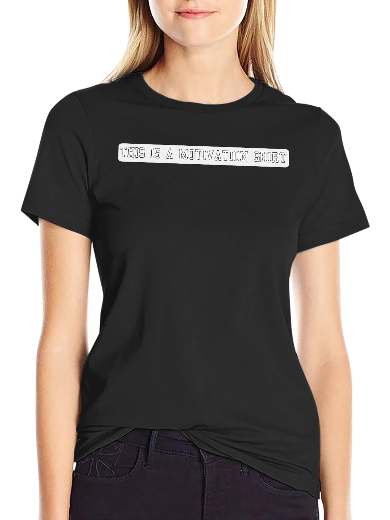 Motivational Black T-Shirt