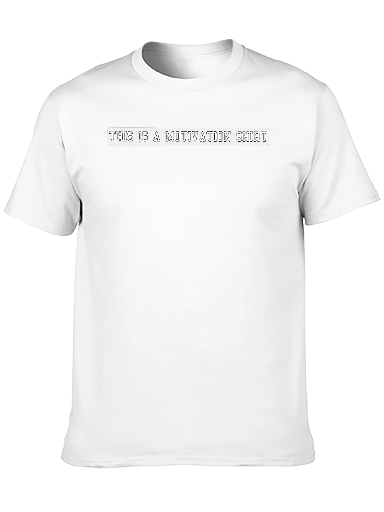 Motivational Black T-Shirt