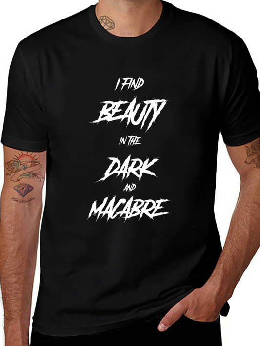 Dark Beauty T-Shirt - Gothic Macabre Design